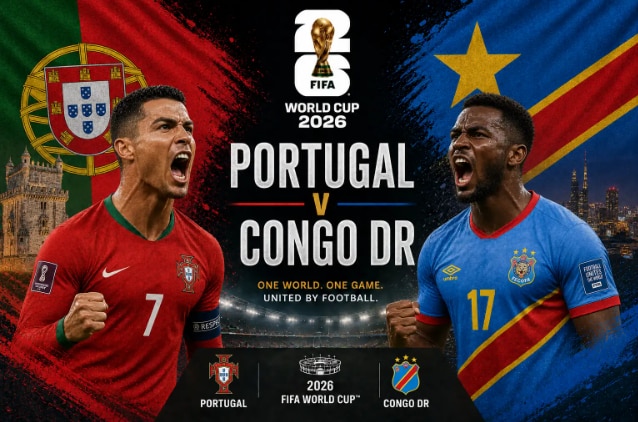 Portugal v Congo DR