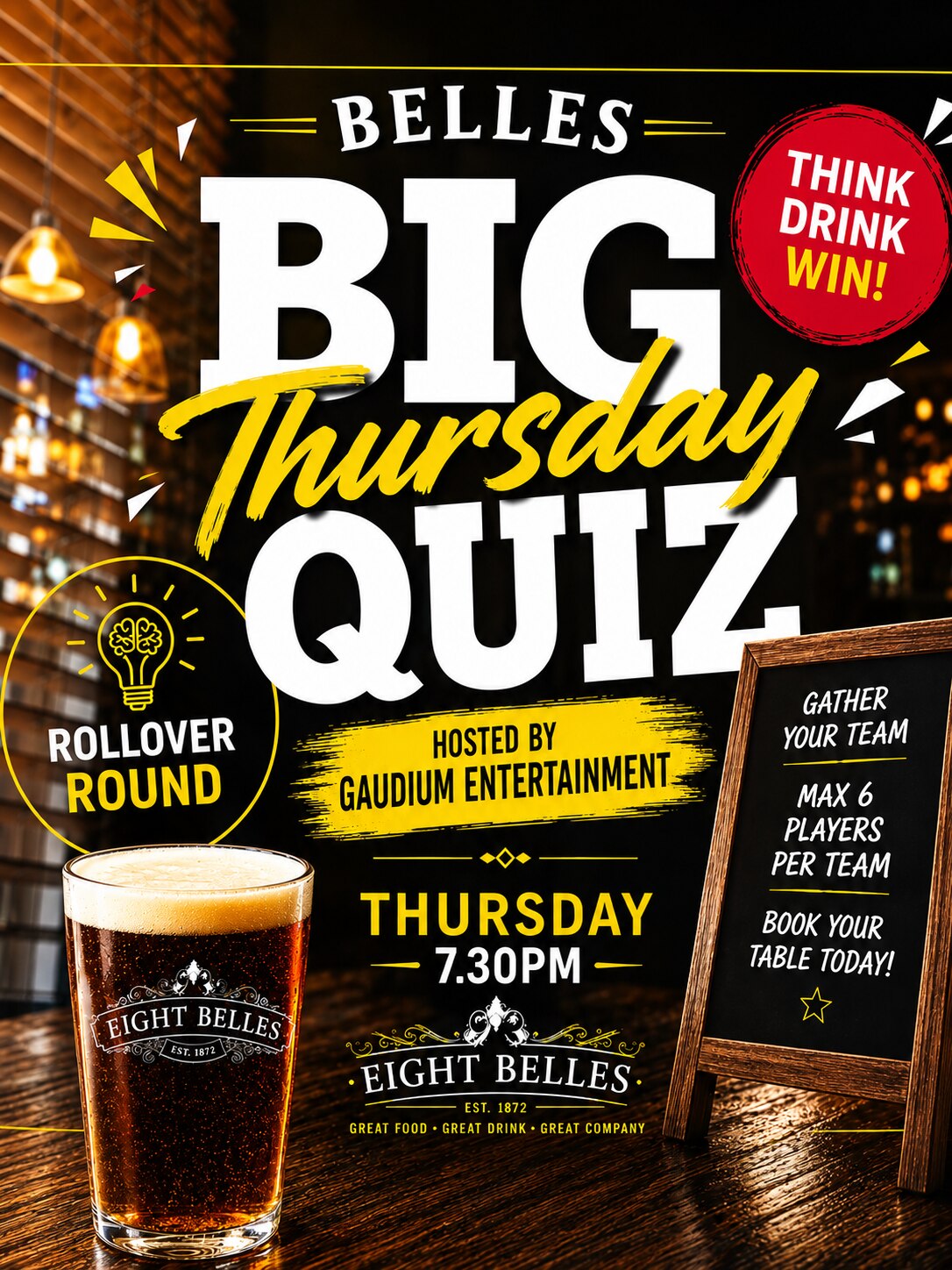 BELLES BIG THURSDAY QUIZ