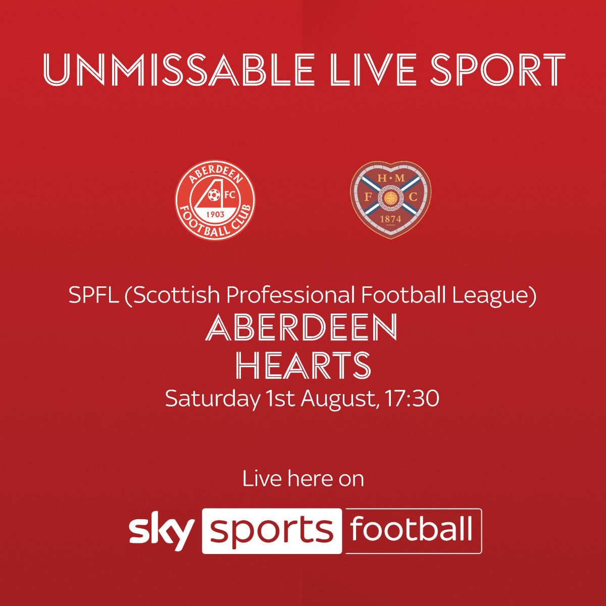 Aberdeen v Hearts