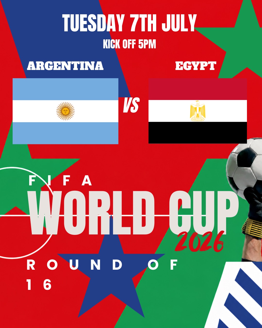 Argentina vs Egypt