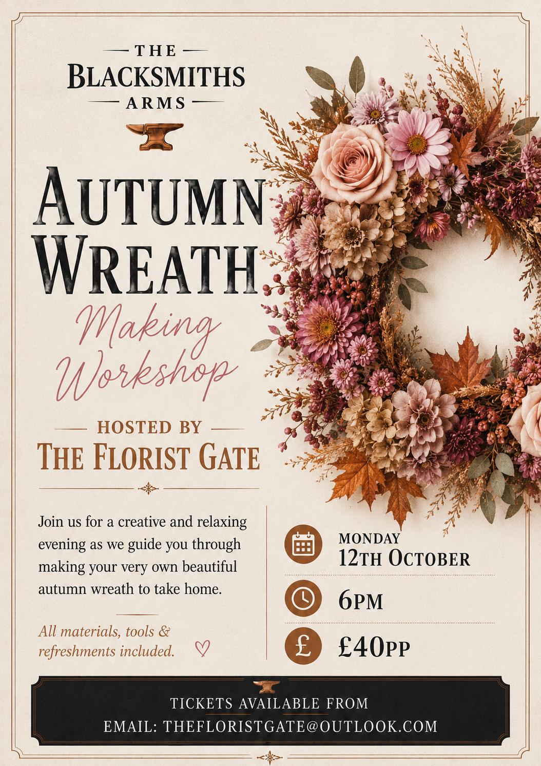 Autumn Wreath Making Workshop
