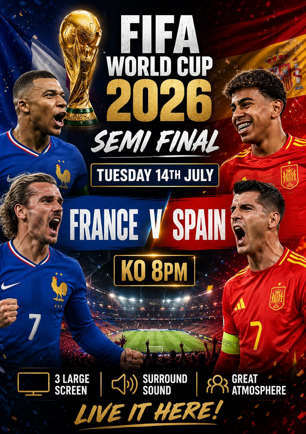 France v Spain