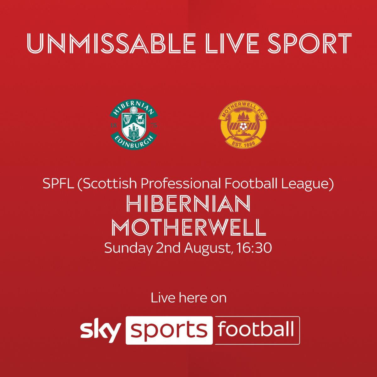 Hibernian V Motherwell
