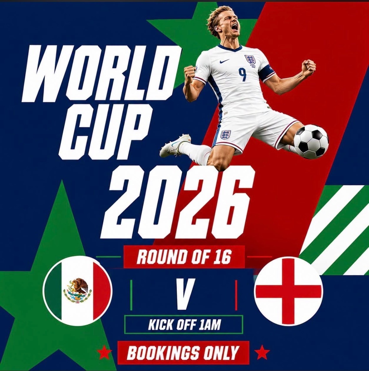 Mexico v England
