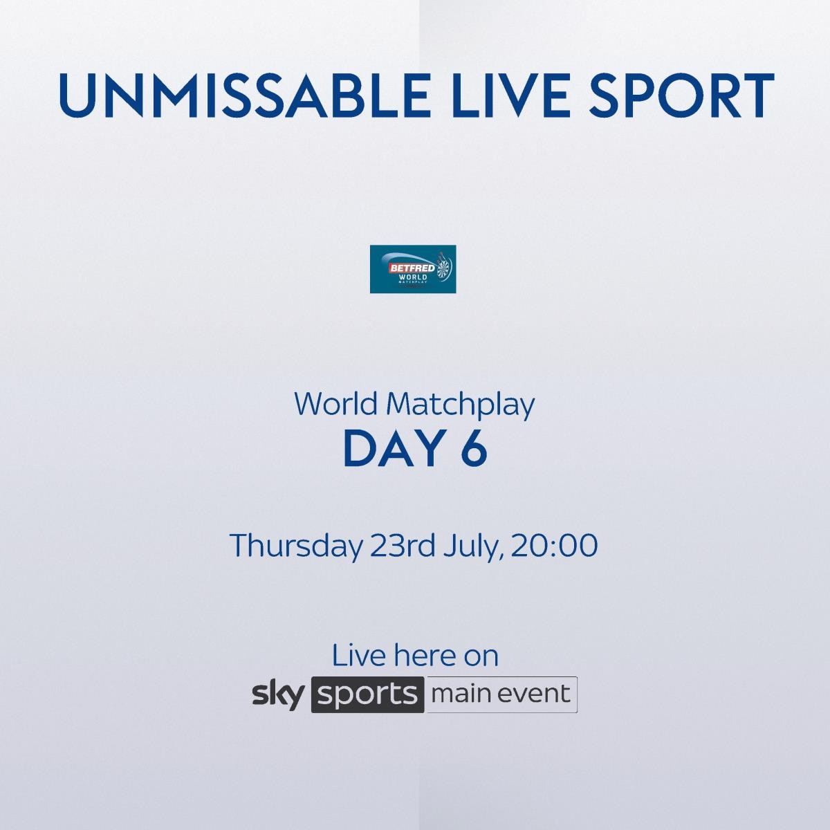 World Match Play Darts 