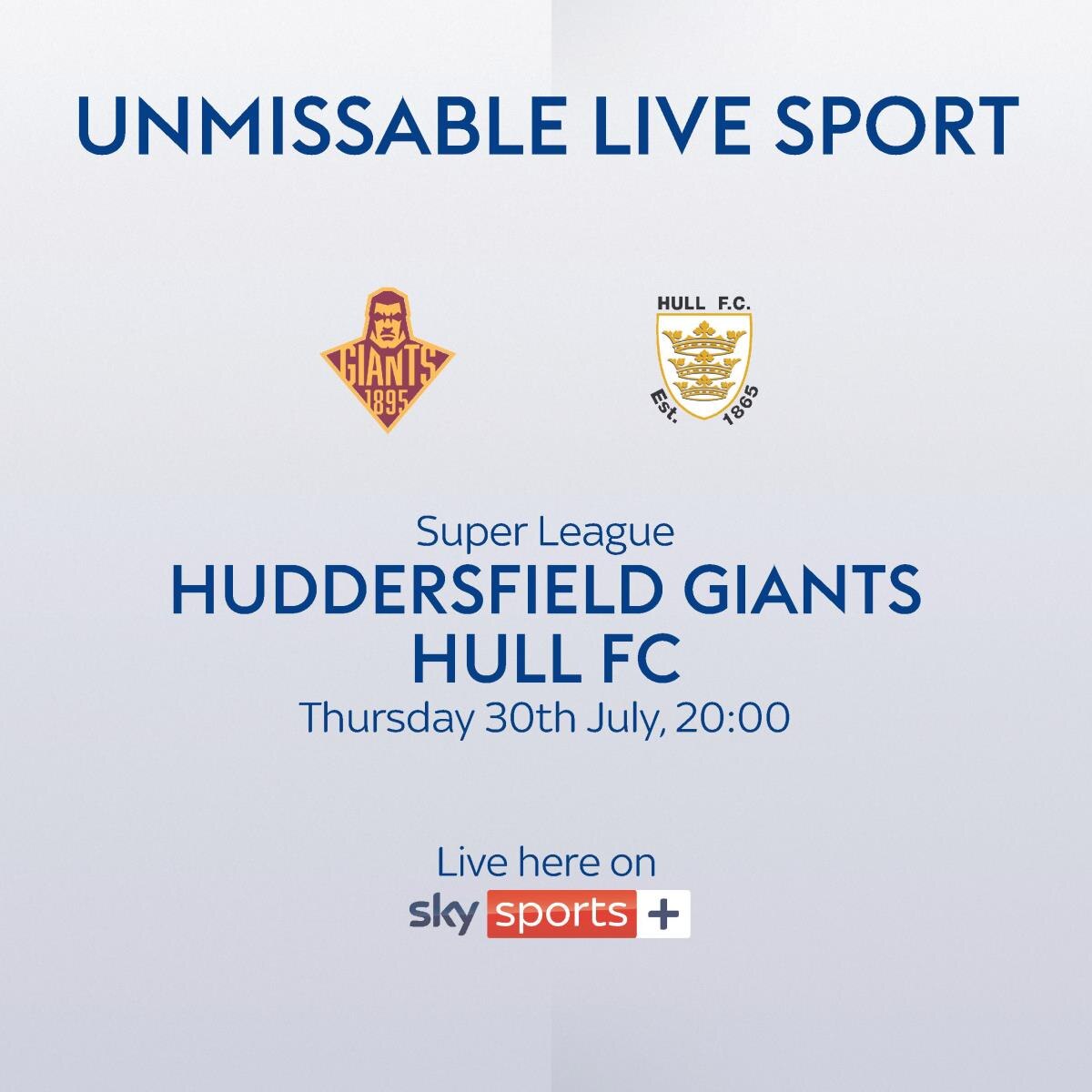 Huddersfield Giants vs Hull Fc 