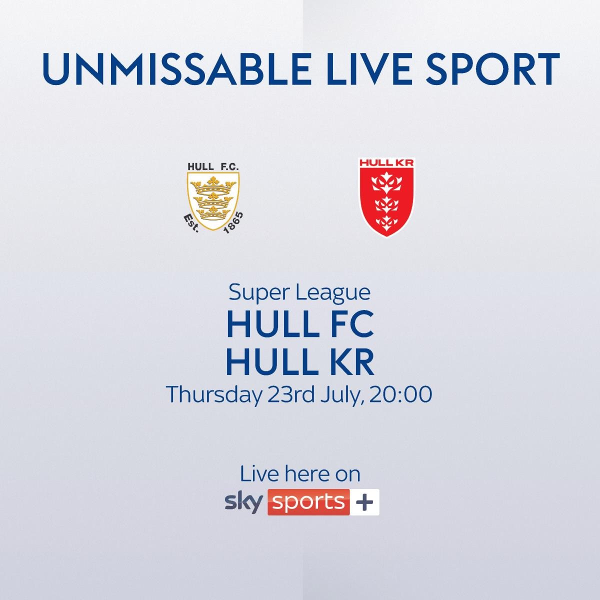 Hull Fc vs Hull Kr
