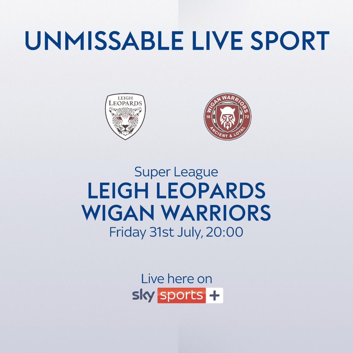 Leigh Leopards vs Wigan Warriors 