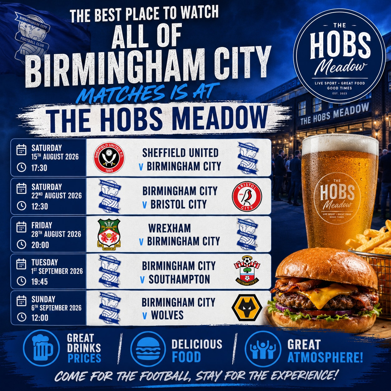 Upcoming Birmingham city matches