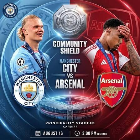 Community Shield Arsenal v Man City