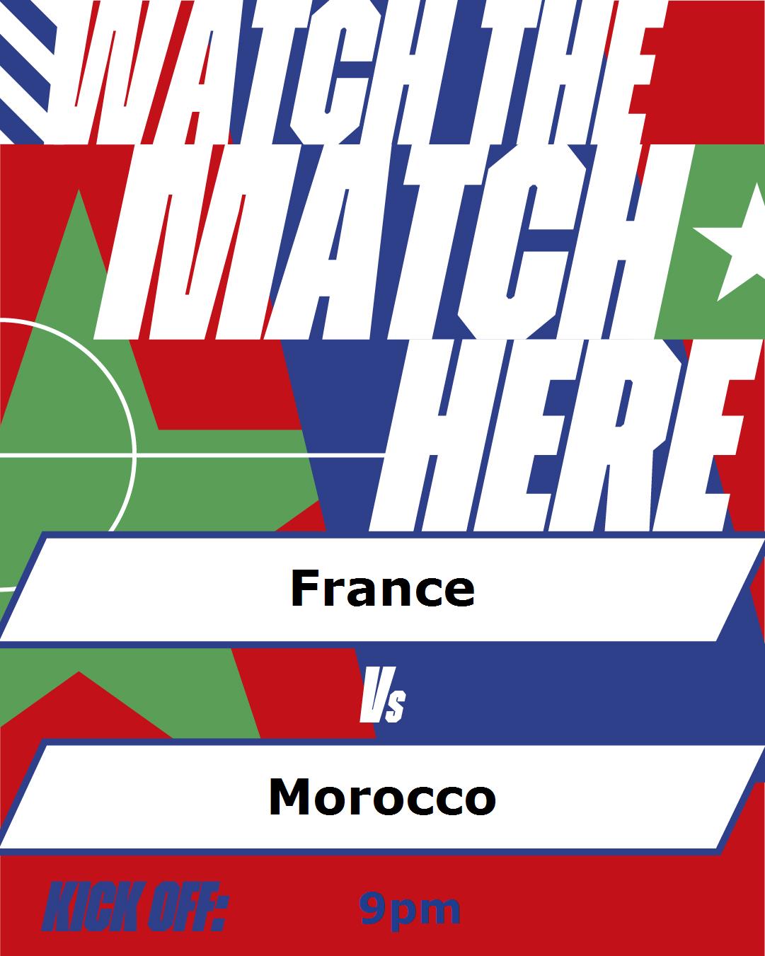France v Morocco