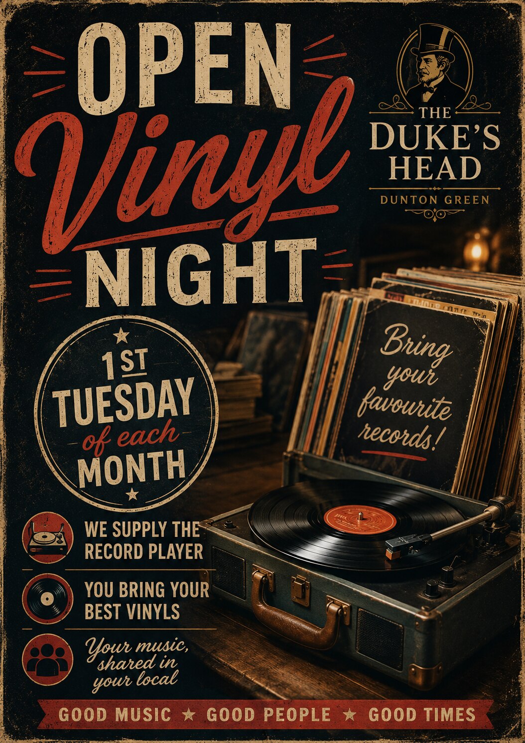 Open Vinyl Night