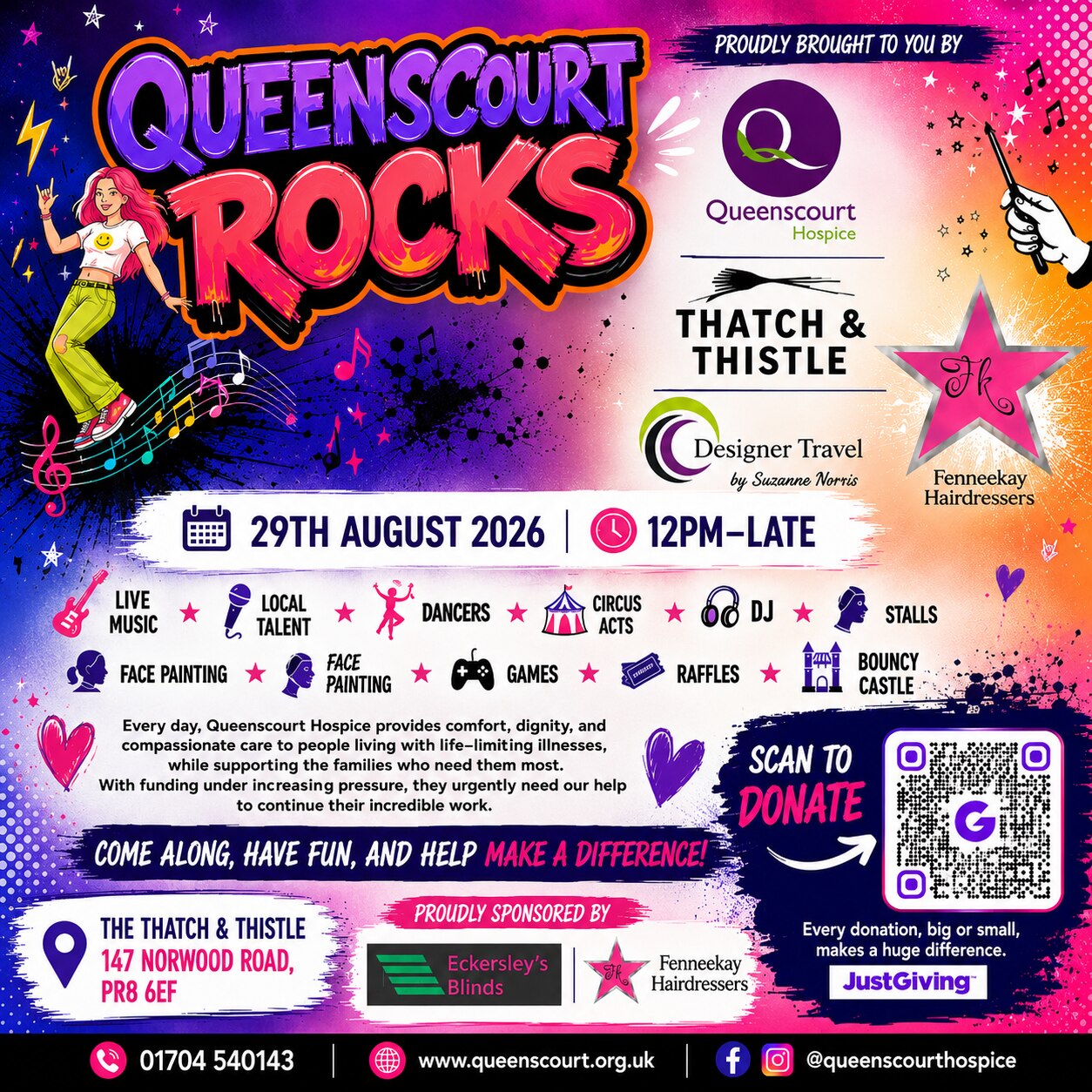 Queenscourt Rocks - Family Fundraising Day
