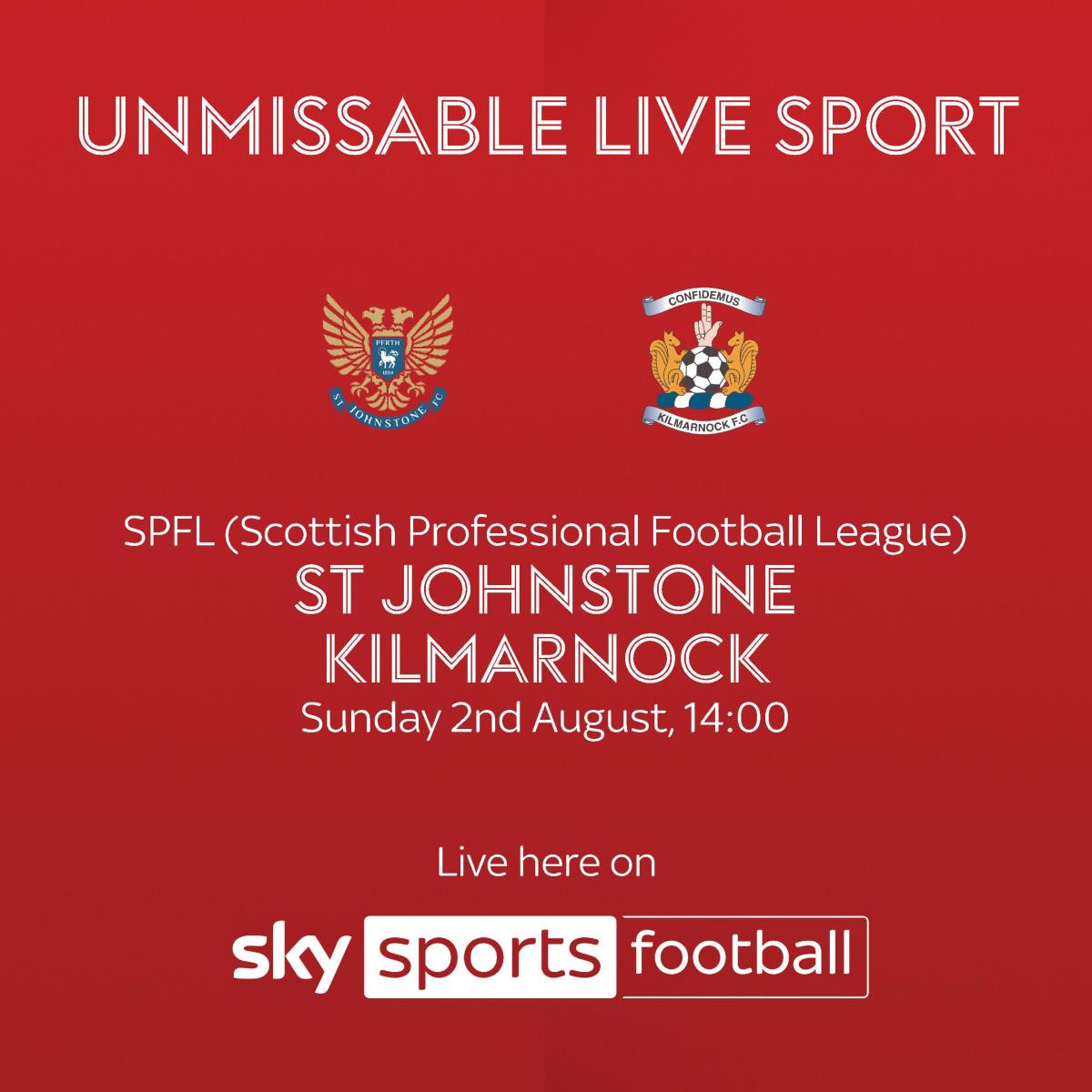 St Johnstone V Kilmarnock