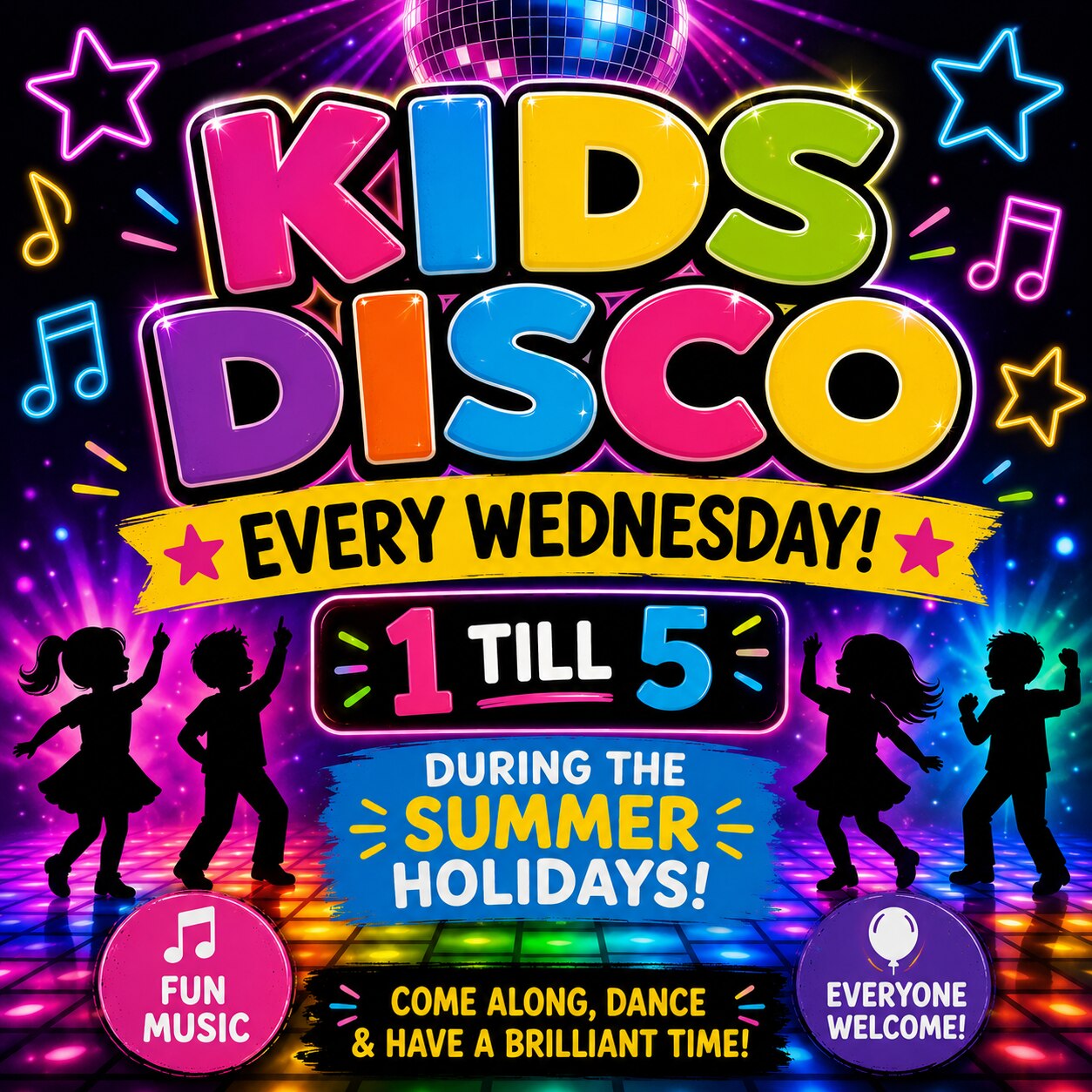 Under 18s disco
