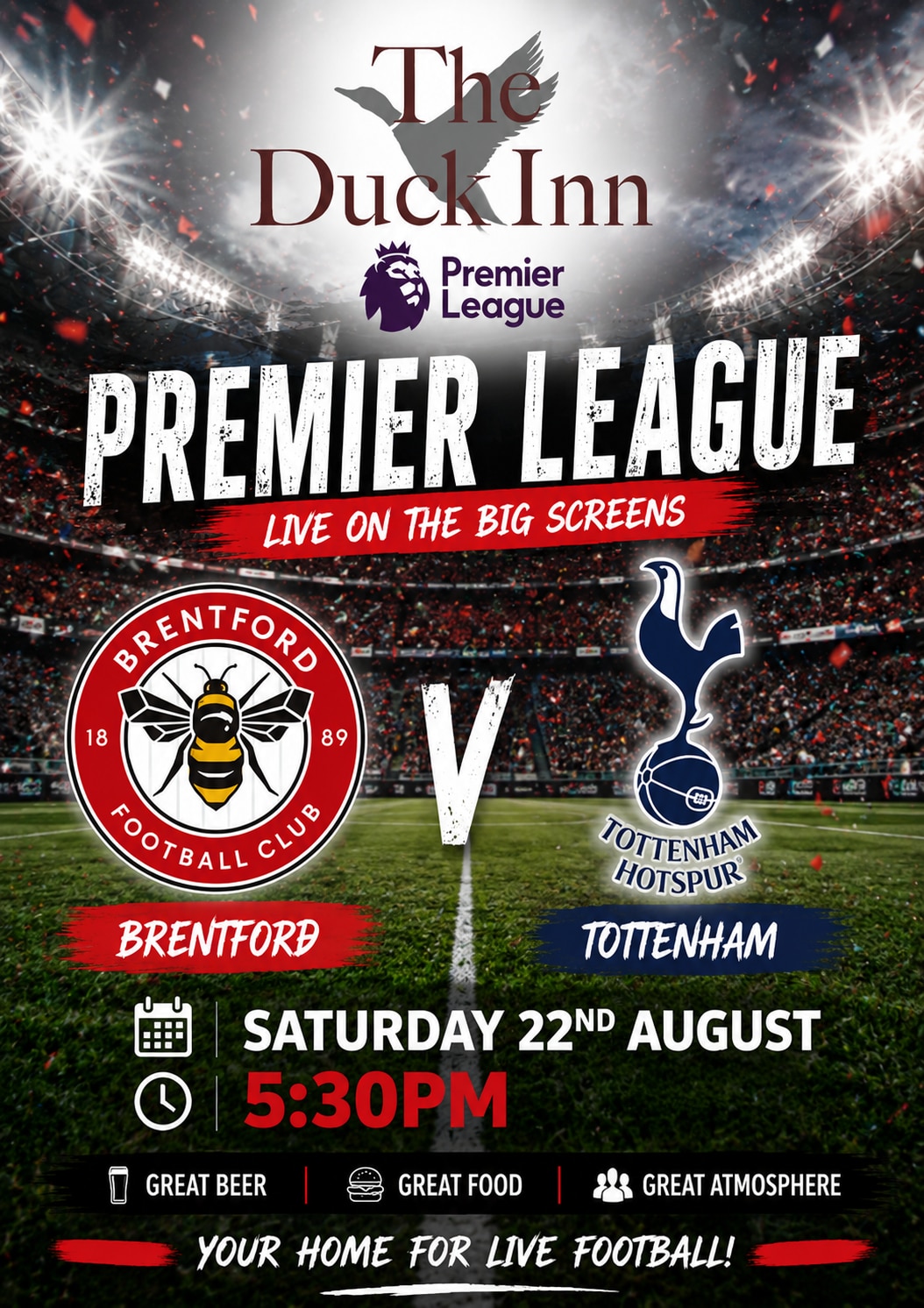 Brentford v Tottenham