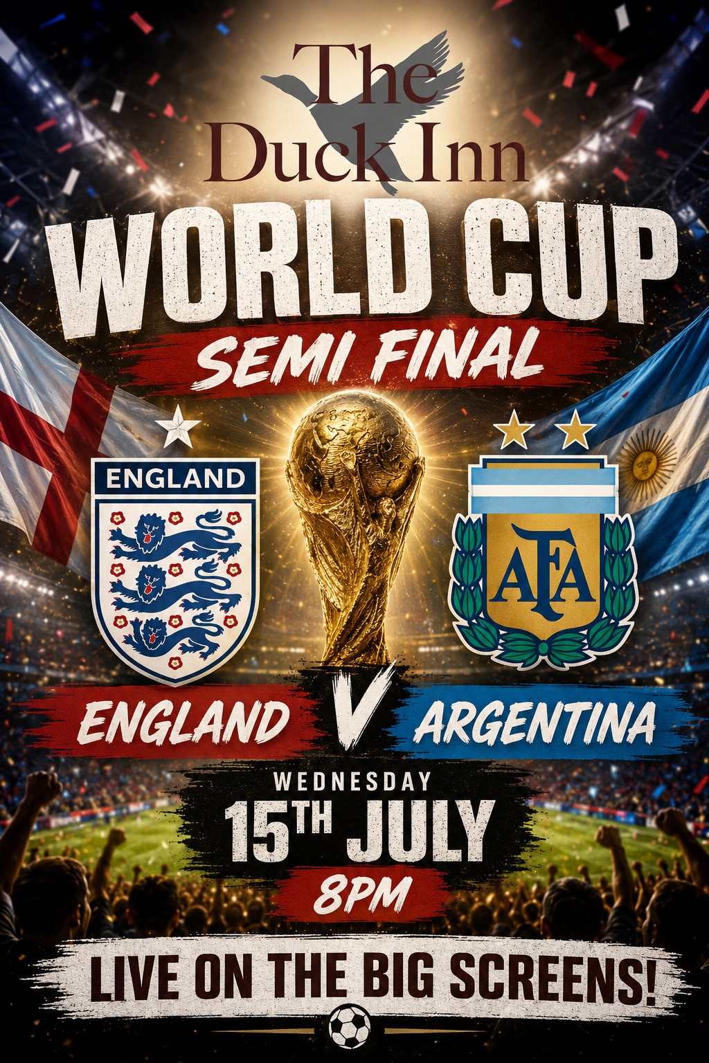 England v Argentina
