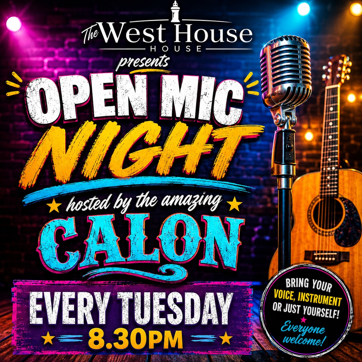 Open Mic Night with CALON 