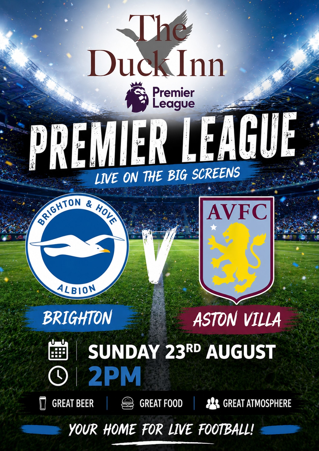 Brighton v Aston Villa