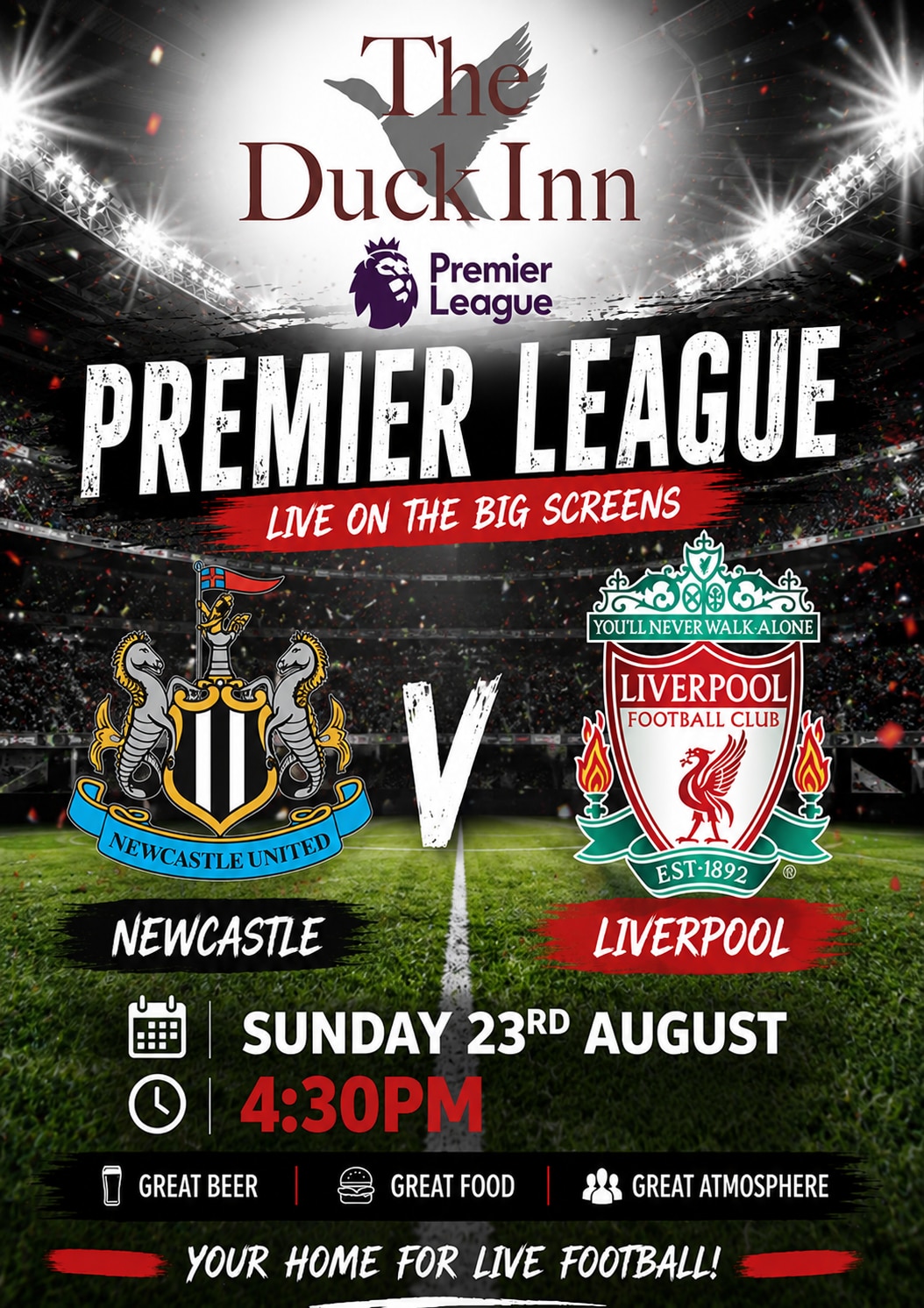Newcastle v Liverpool