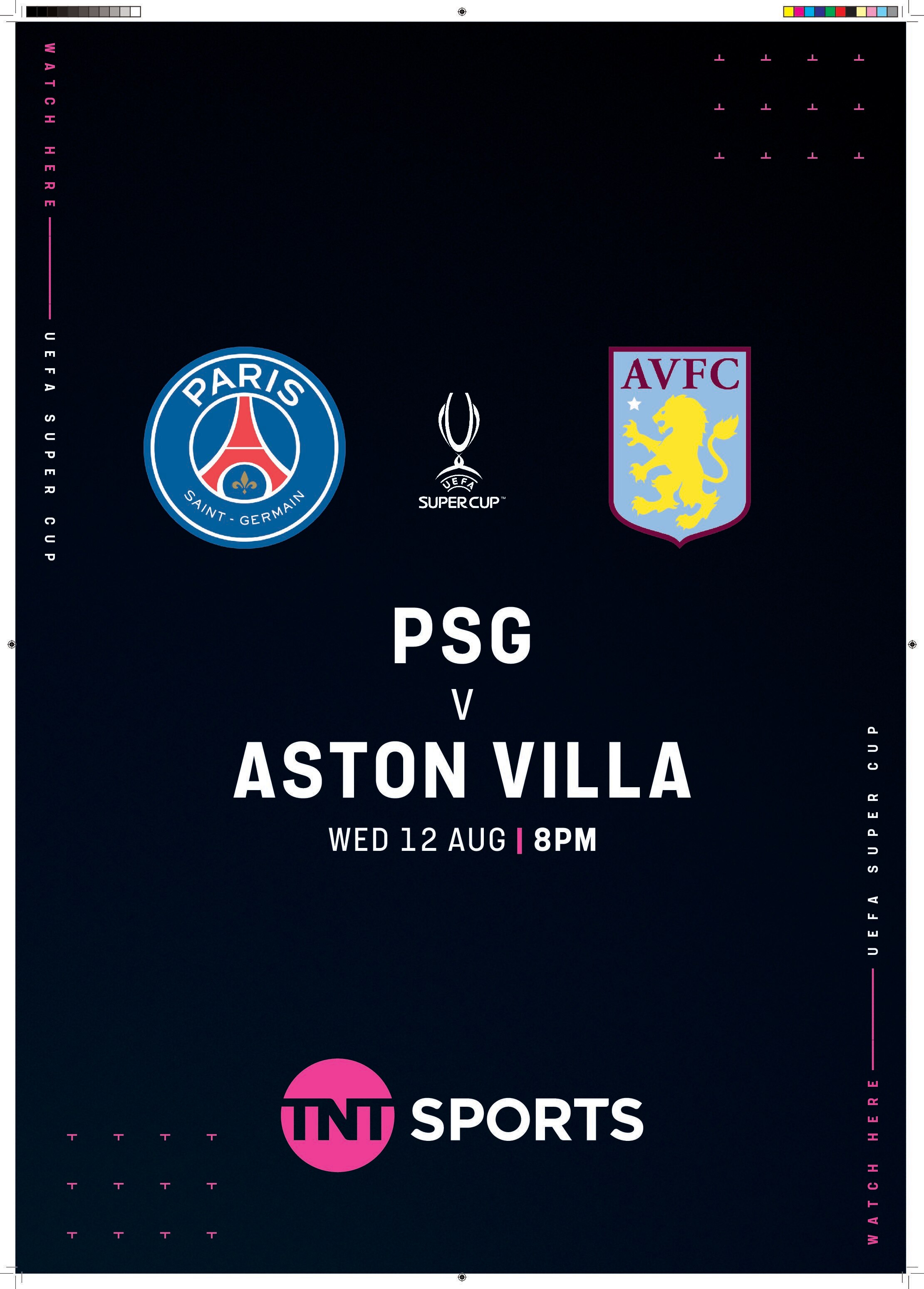 PSG V Aston Villa