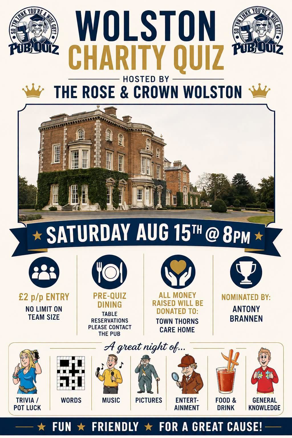 Wolston Charity Quiz Night
