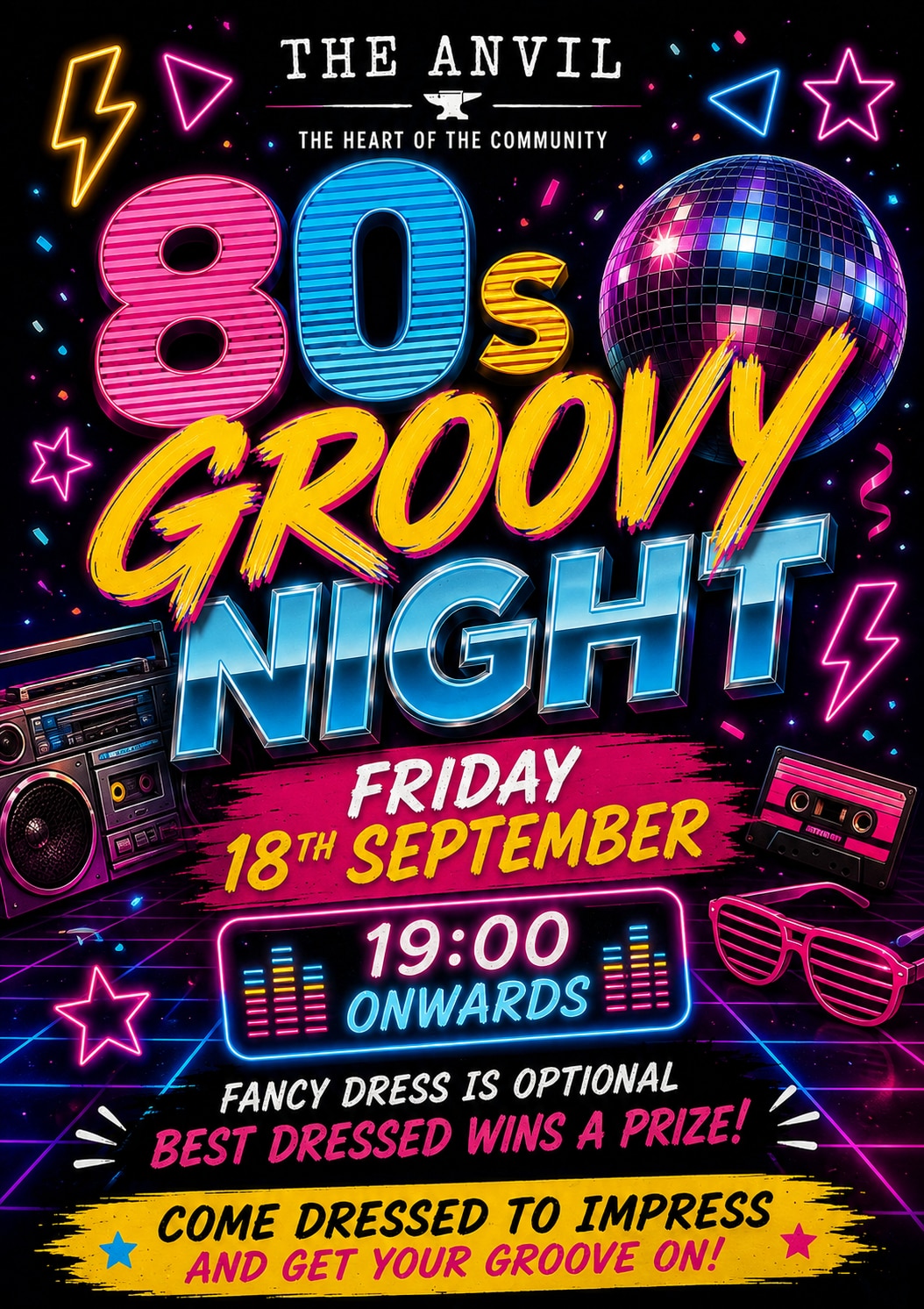 80s GROOVY NIGHT 💃