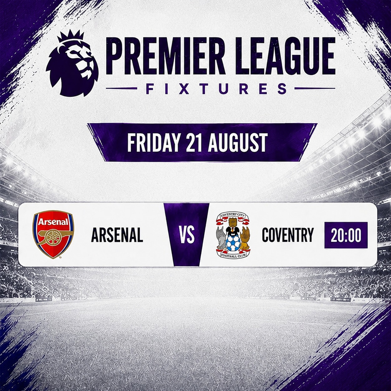 ARSENAL V COVENTRY