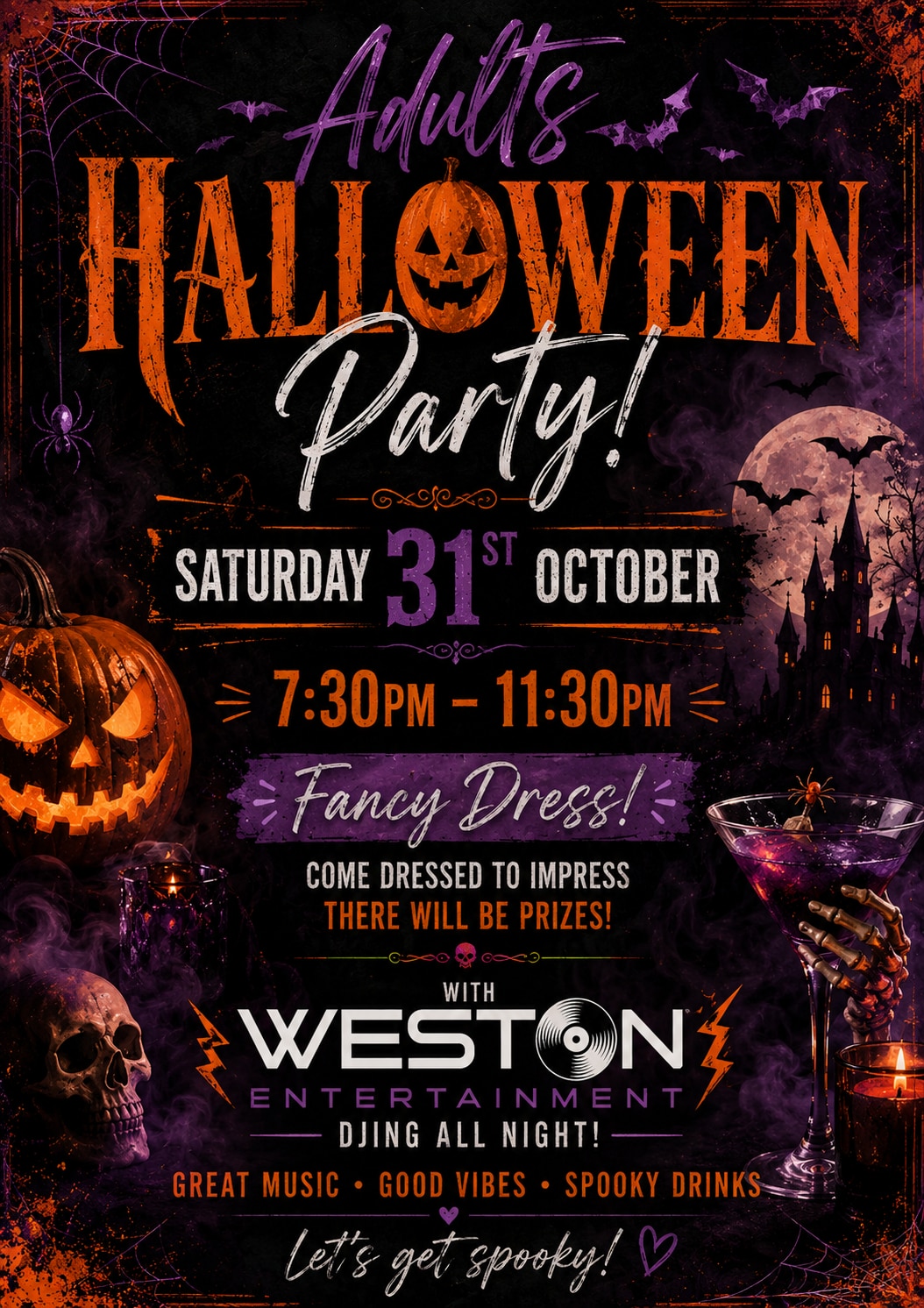 ADULTS HALLOWEEN PARTY