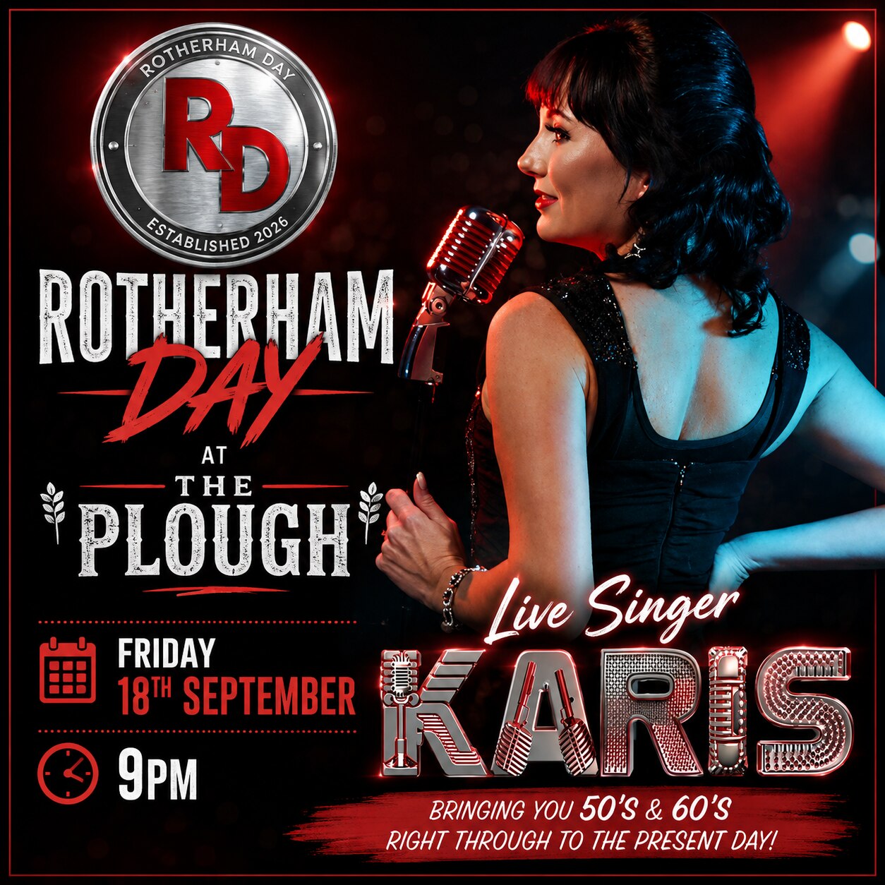 Rotherham Day - Live Singer Karis