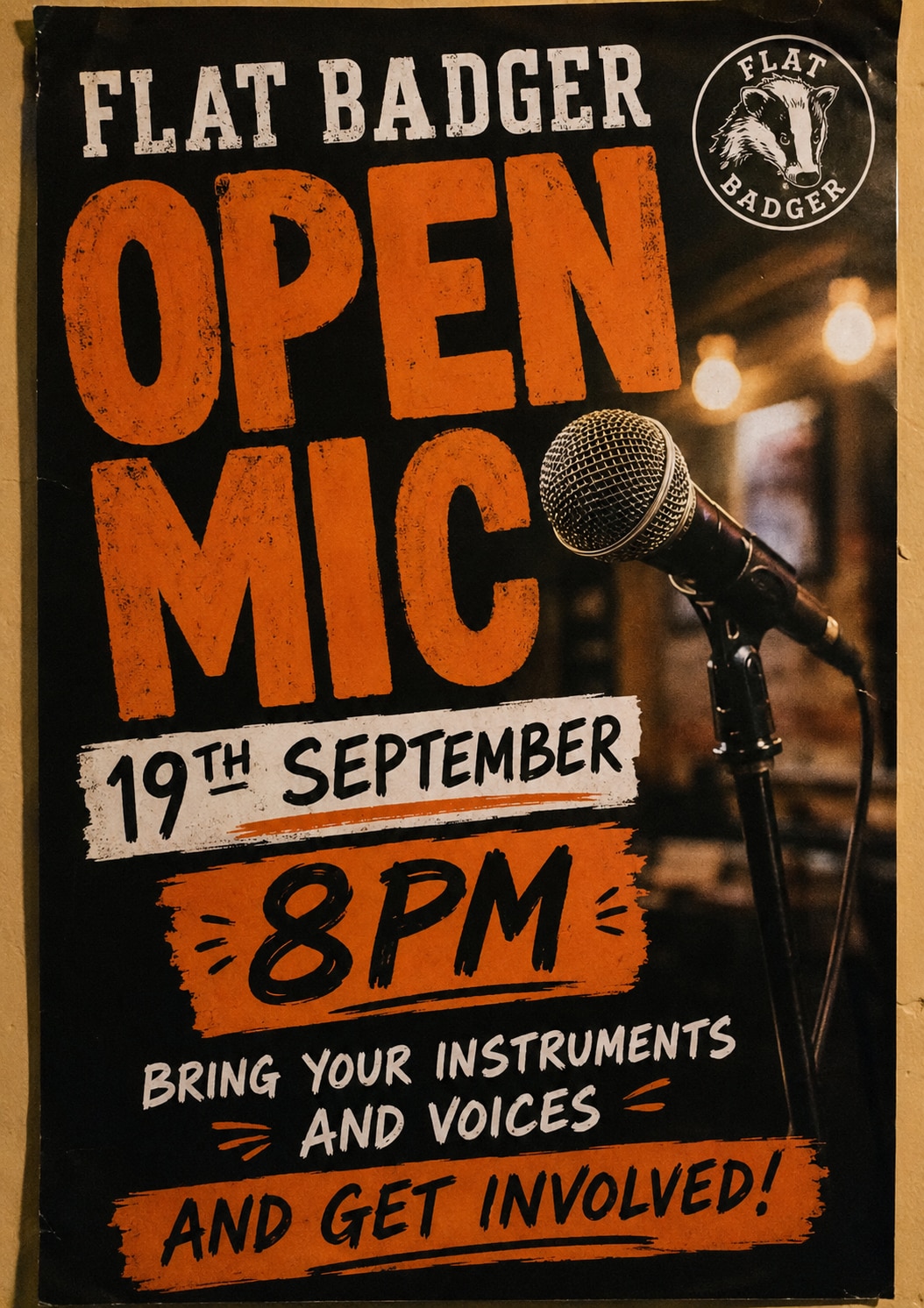 Flat Badger open 