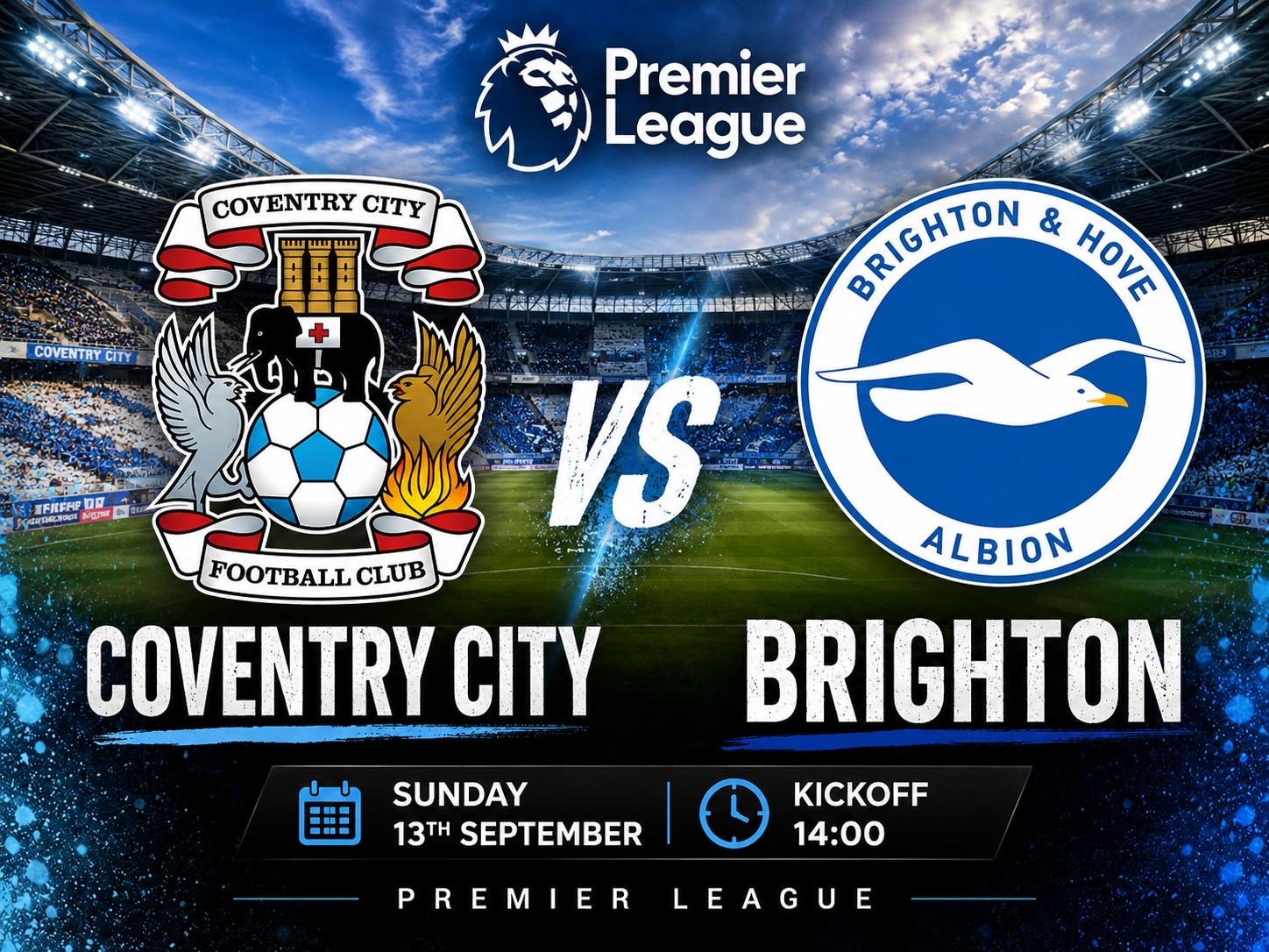 Coventry City v Brighton 