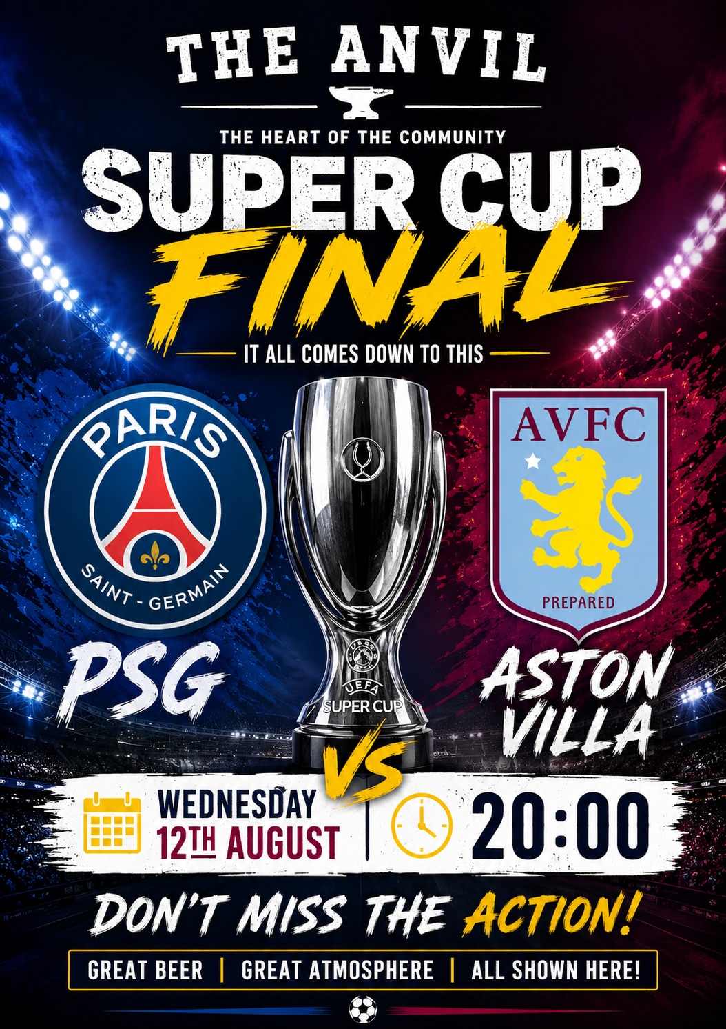 UEFA super cup final 🤩