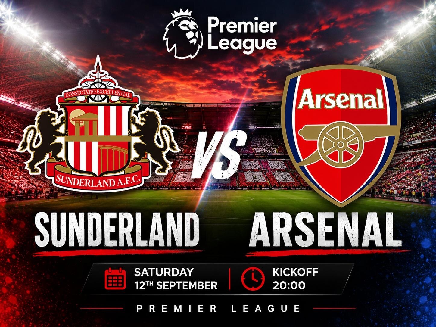Sunderland v Arsenal 