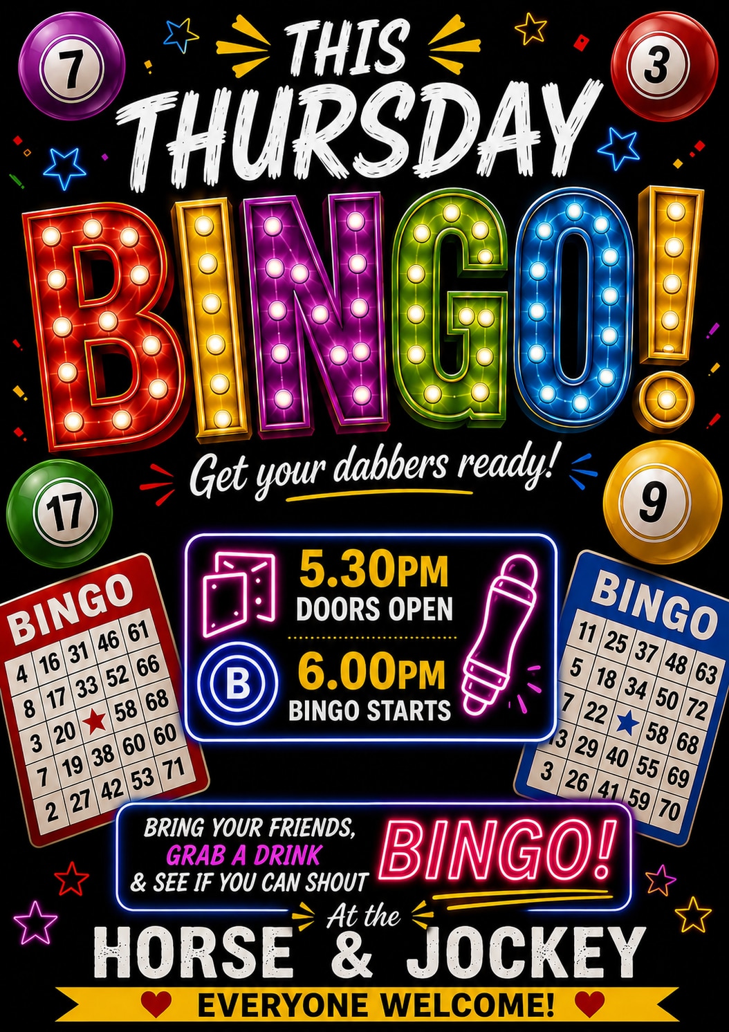 Thursday Bingo