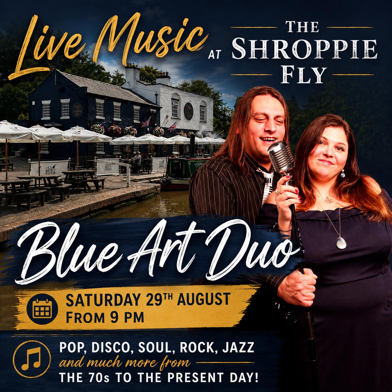 Live Music - Blue Art Duo