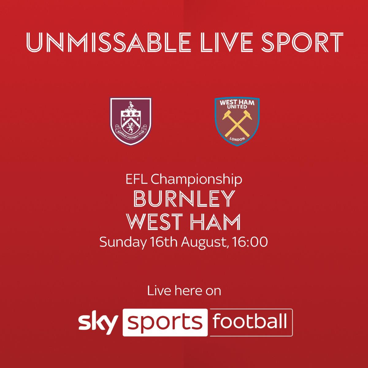 Burnley vs West Ham – Live at The Queen Victoria ⚽