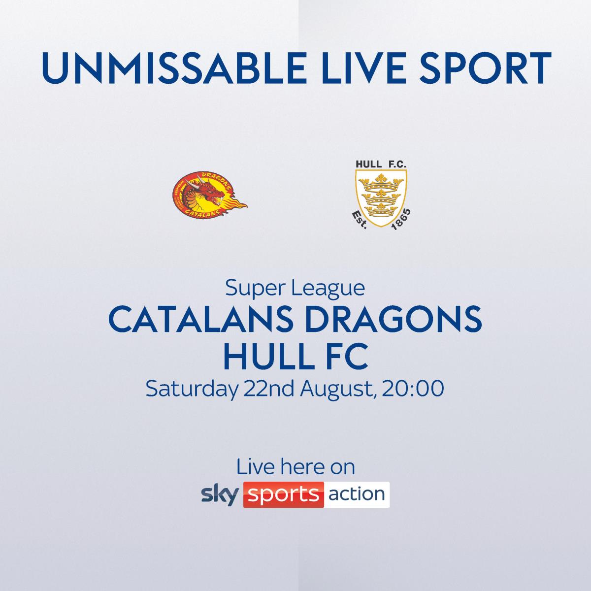 Catalans Dragons v Hull FC