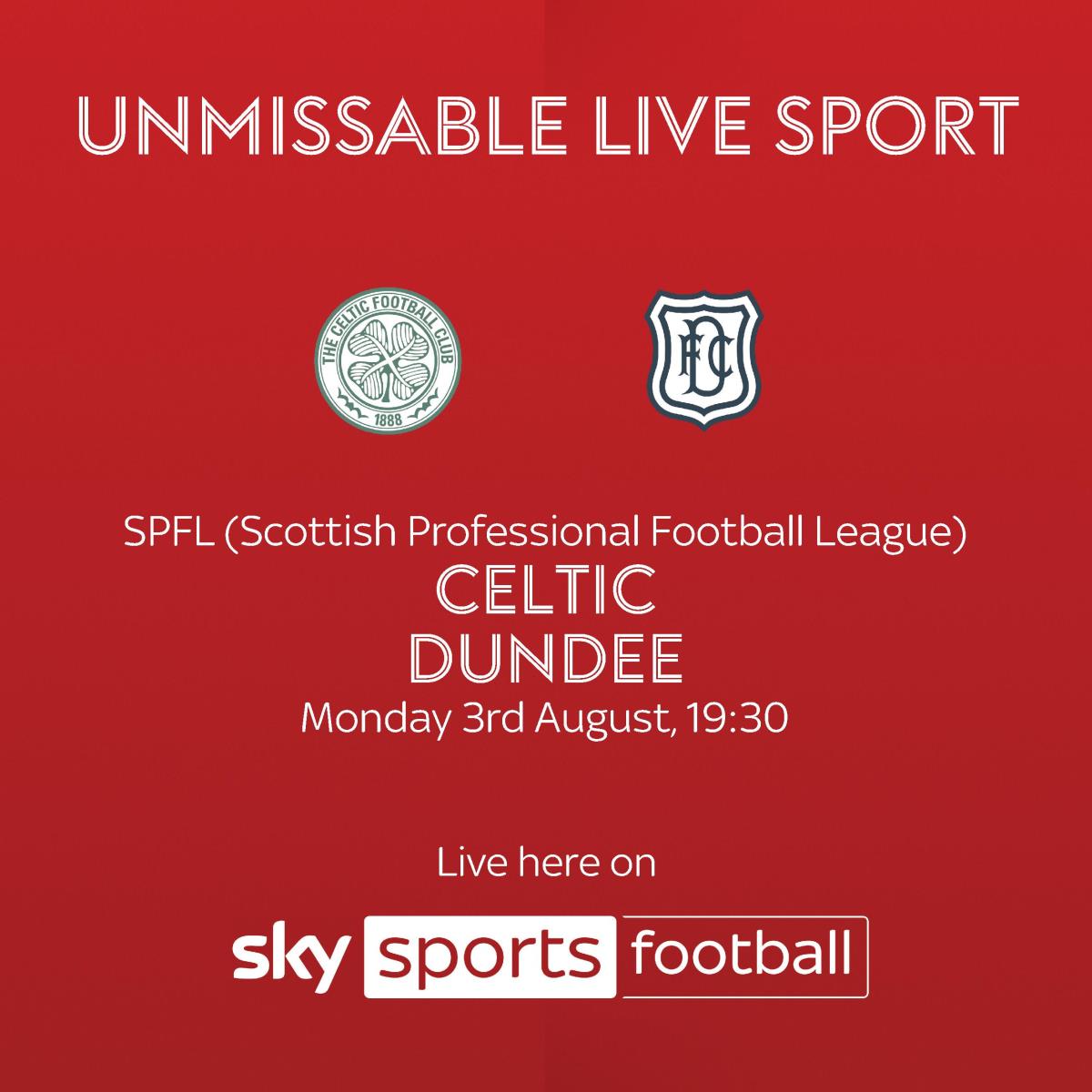 Celtic v Dundee