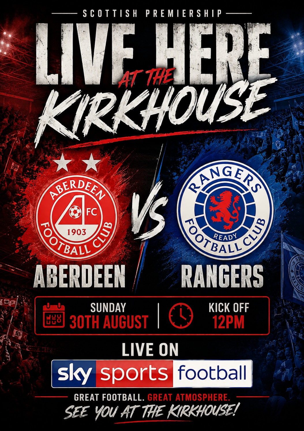 Scottish Premier League - Aberdeen Vs. Rangers