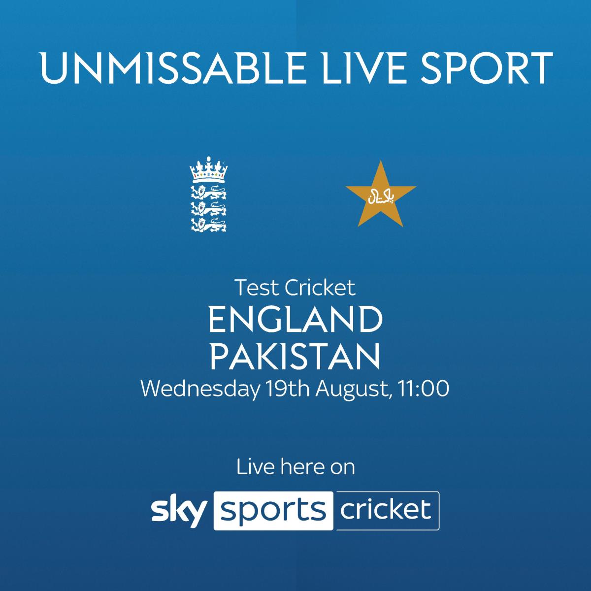 England v Pakistan