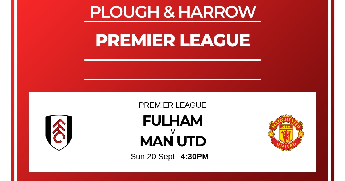 Fulham v Manchester United