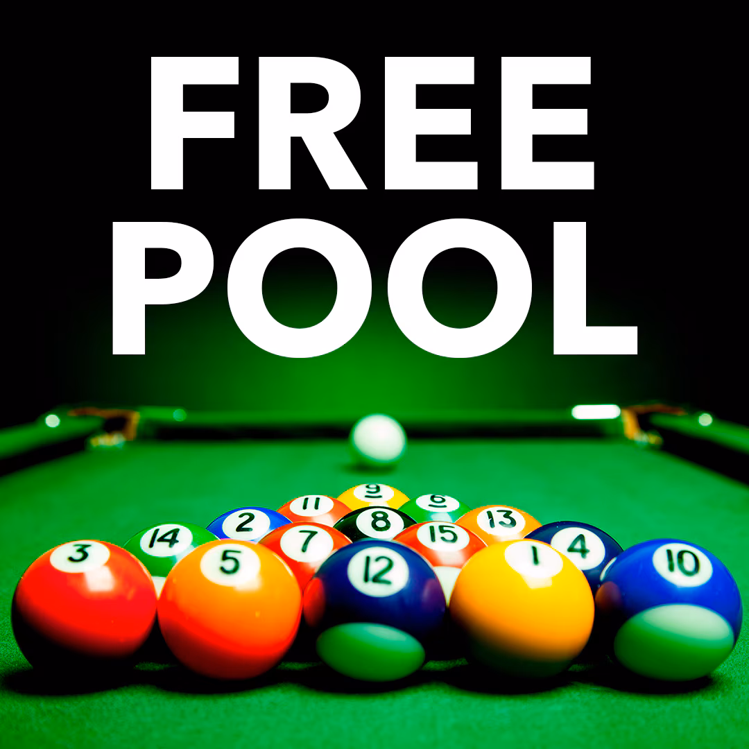 free pool Monday