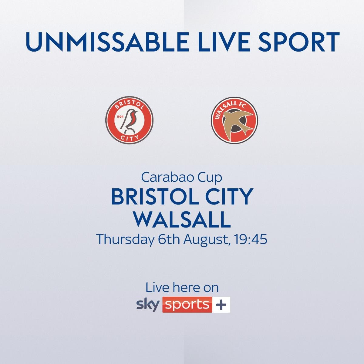 Bristol City vs Walsall