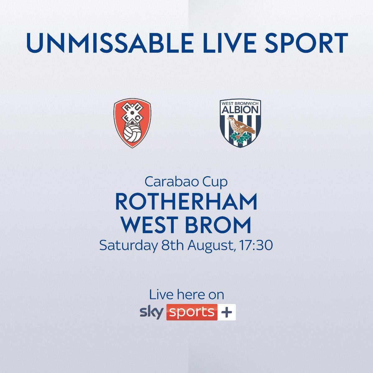 Rotherham vs West Brom 