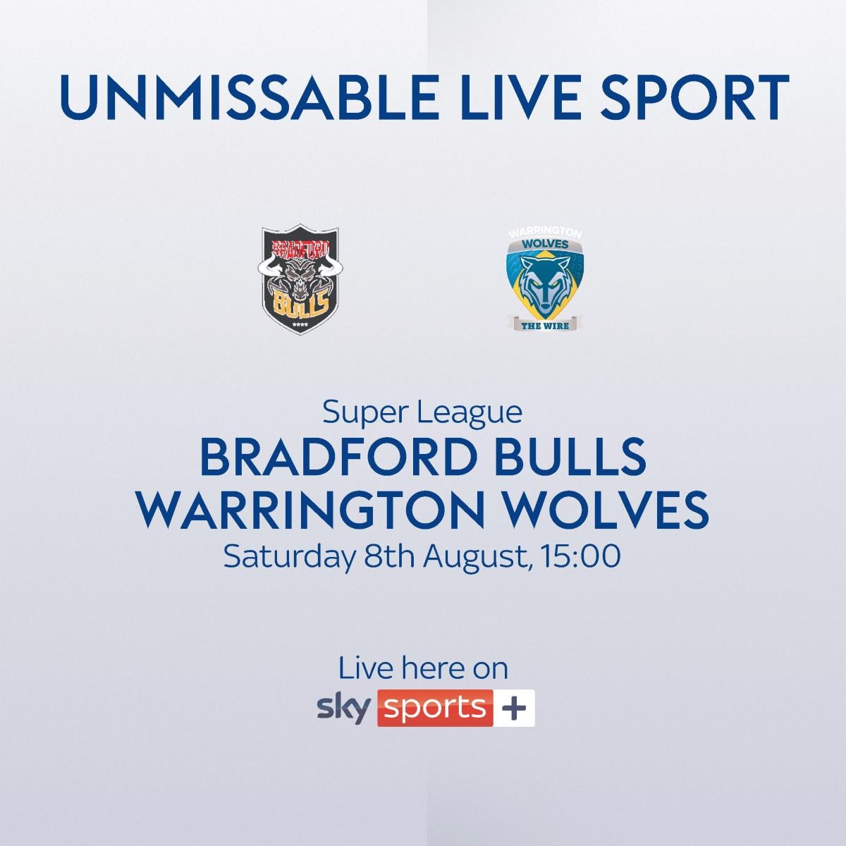 Bradford Bulls vs Warrington Wolves 