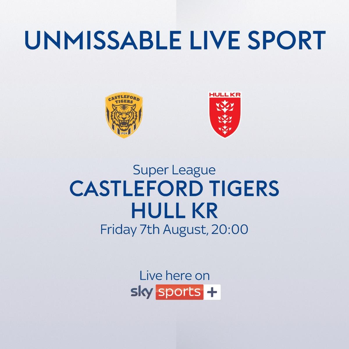 Castleford Tigers Vs Hull Kr