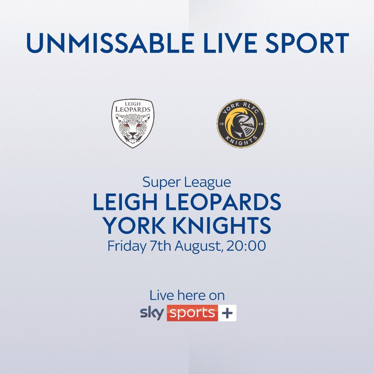 Leigh Leopards vs York Knights