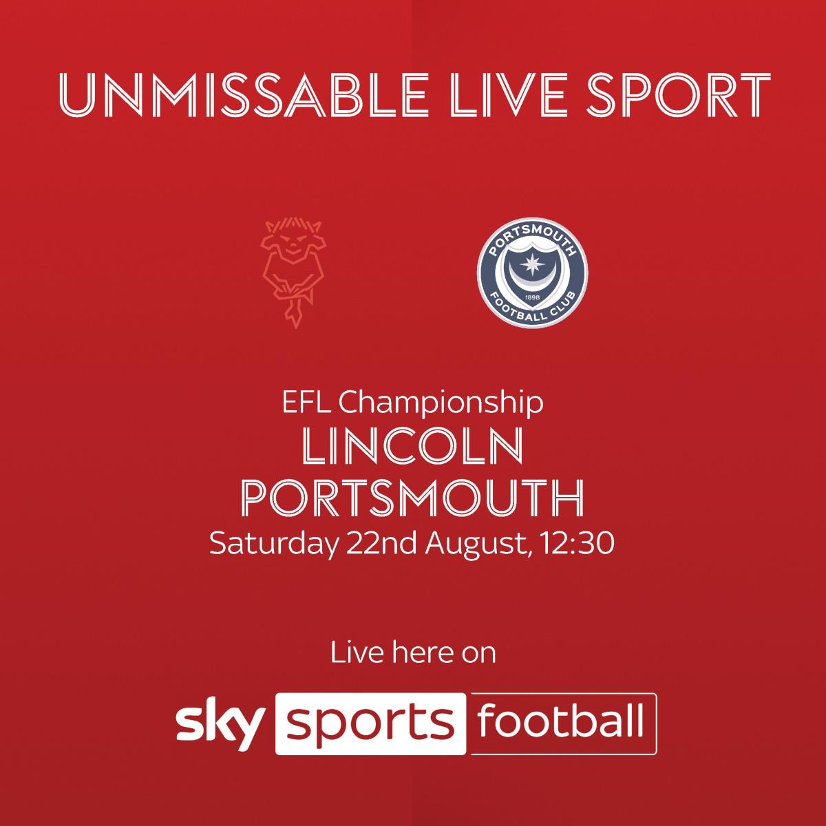 Lincoln City vs Portsmouth – Live at The Queen Victoria ⚽