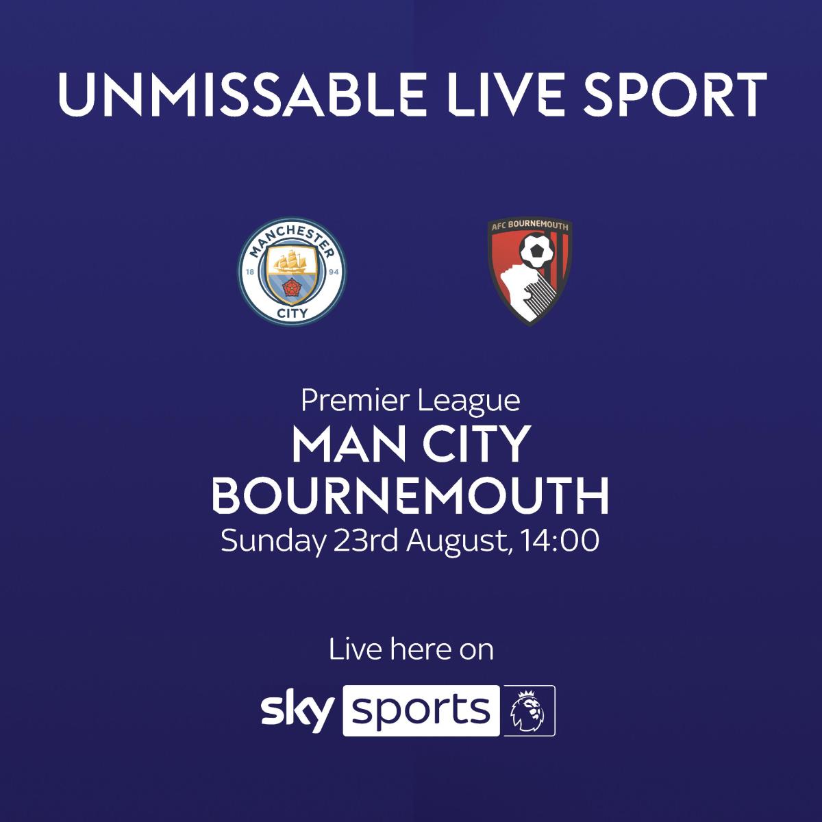 Manchester City vs Bournemouth – Live at The Queen Victoria ⚽